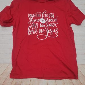 Give Like Santa, Love Like Jesus T-Shirt