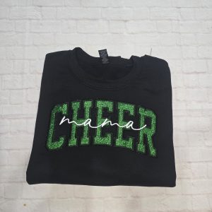 Greene Cheer Mama Applique Sweatshirt